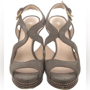 Prada Slingback heel sandals size 37 or size 7